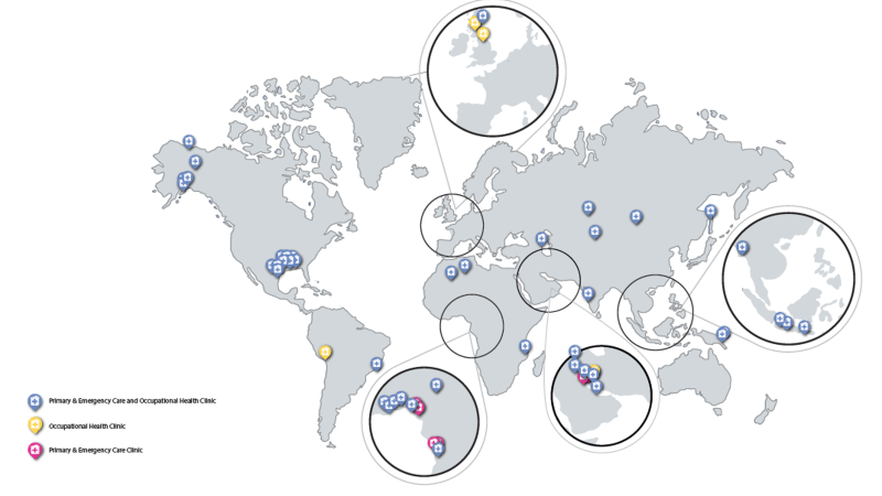 Clinics map 2023