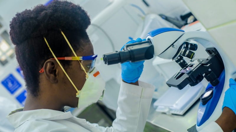 covid testing laboratory
