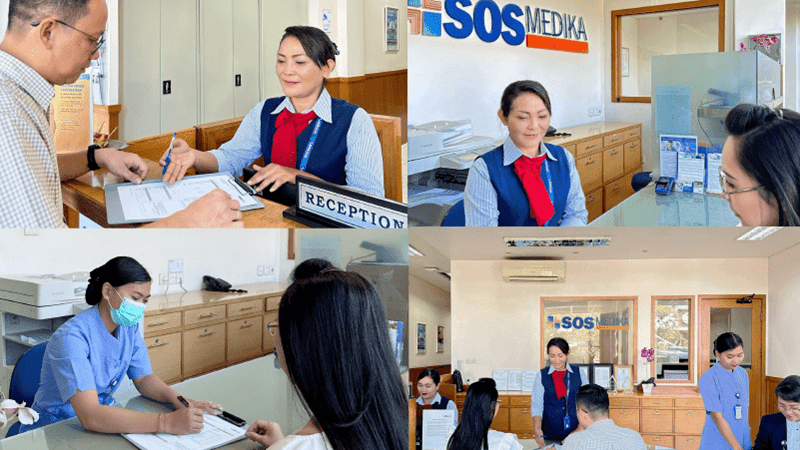 SOS Medika Bali Medical Staff Collage